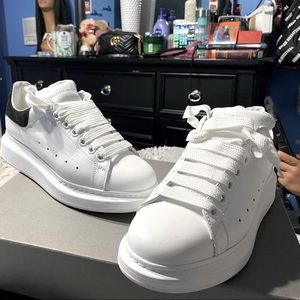 Alexander McQueen -White & Black Oversized Sneaker